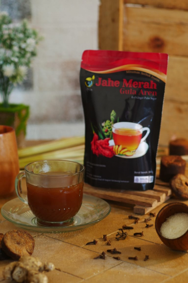 serbuk jahe merah instan