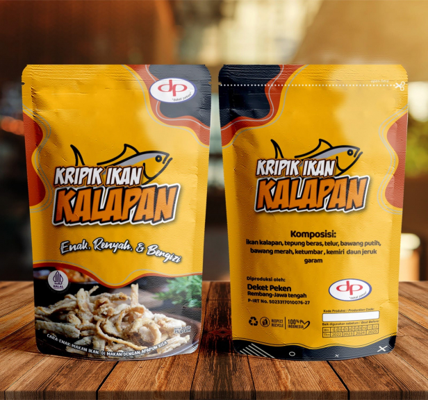 Kripik ikan Kalapan