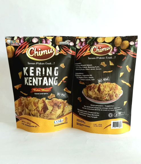 Kering kentang pedas manis