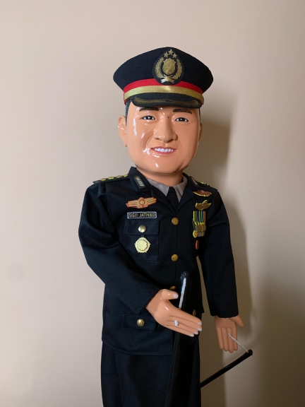 Souvenir wayang golek