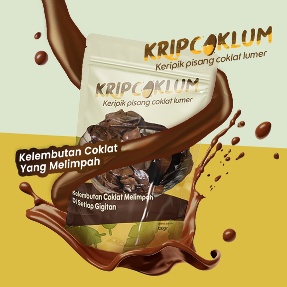 Brownies lumer dan keripik pisang coklat lumer