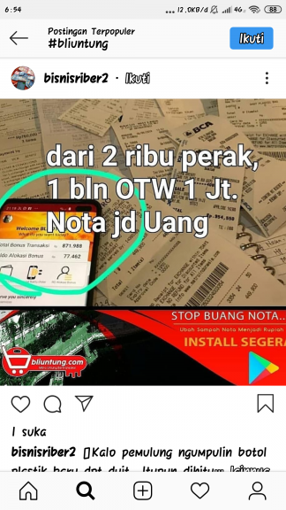 Aplikasi bliuntung.com