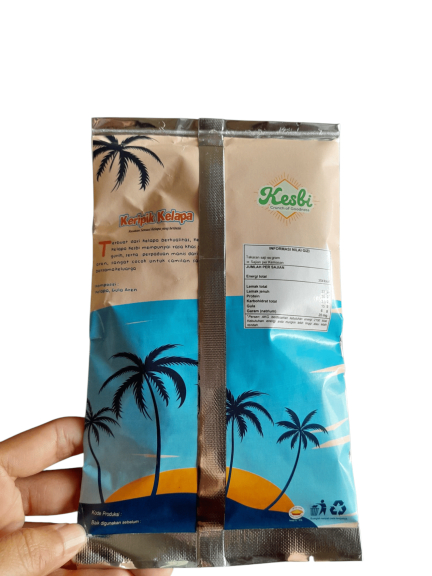 Keripik kelapa kesbi 