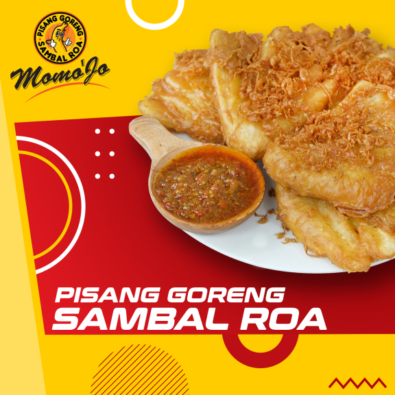 Pisang Goreng Sambal Roa
