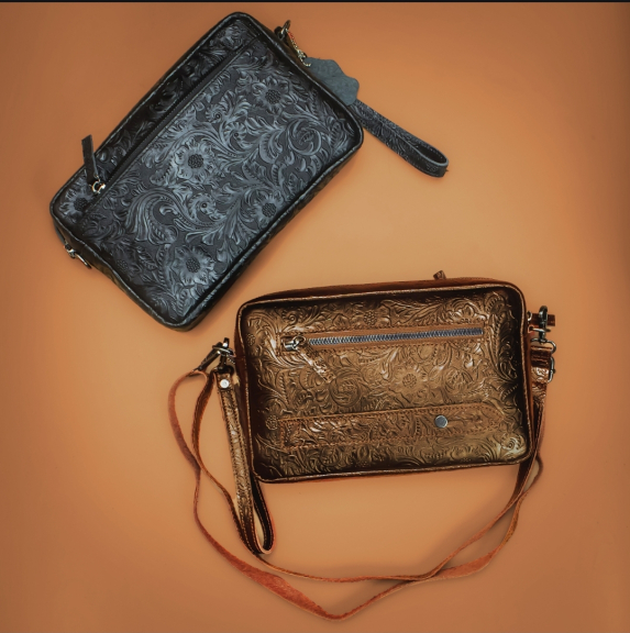 SATYA HANDBAG CLUTCH KULIT SAPI ASLI