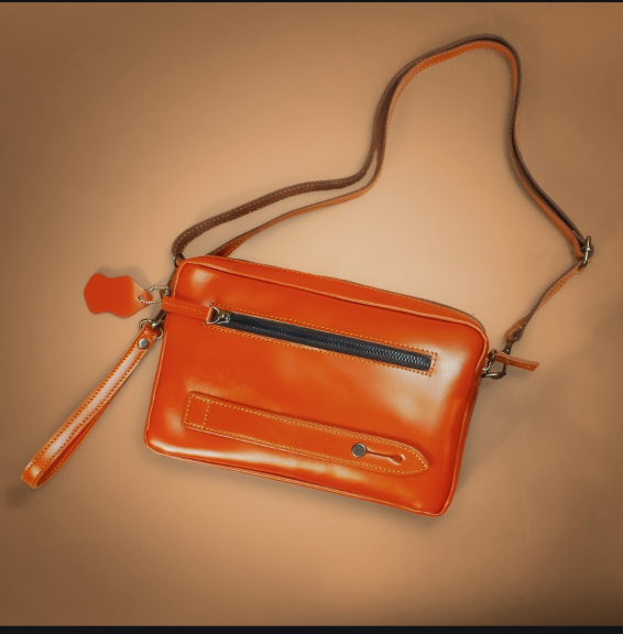 SATYA HANDBAG CLUTCH KULIT SAPI ASLI