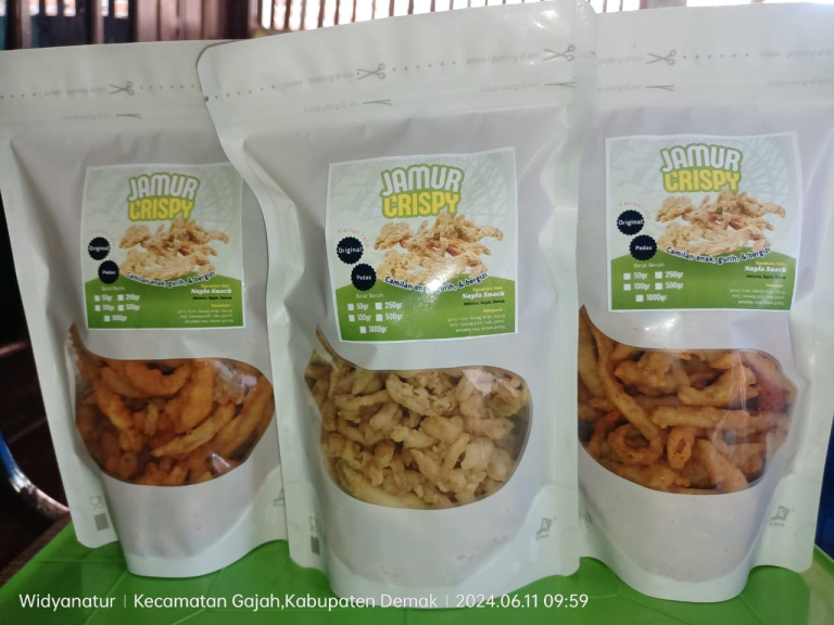 Basteng daun jeruk dan jamur krispy