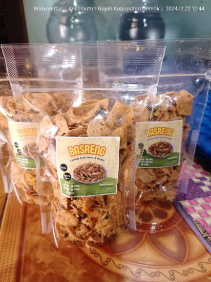 Basteng daun jeruk dan jamur krispy