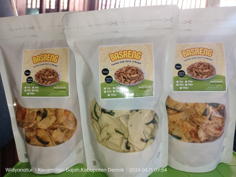 Basteng daun jeruk dan jamur krispy