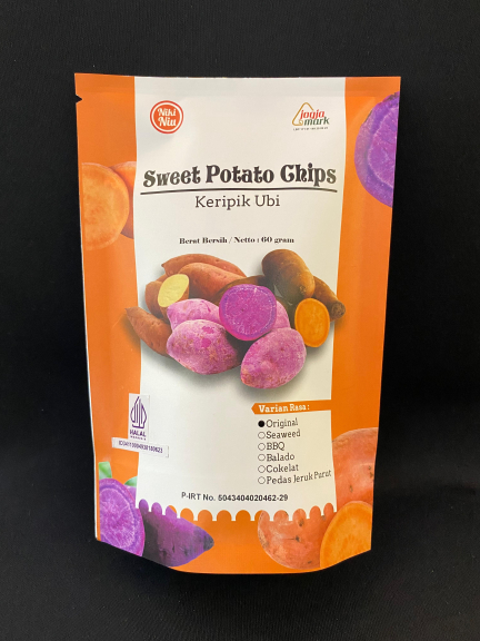 Brambang kriuk dan Keripik Ubi Niki Niu