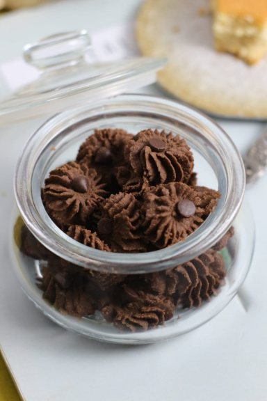 Dark choco gluten free cookies