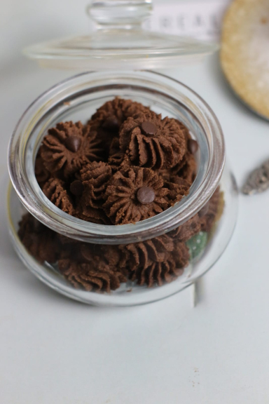 Dark choco gluten free cookies