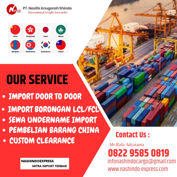 Jasa Import Murah Mesin Dari China Ke Indonesia