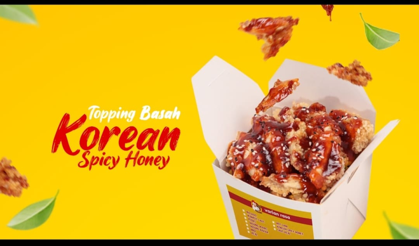 Pempek ayam iris nasi doos dan tumpeng