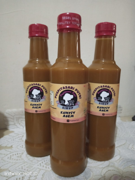 Sirup Kunyit Asam, Jahe serai,