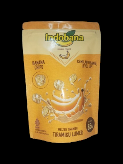 Keripik Pisang Tiramisu Lumer 