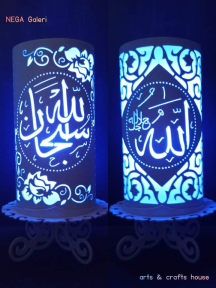 Lampu Hias Berbahan Pipa Paralon