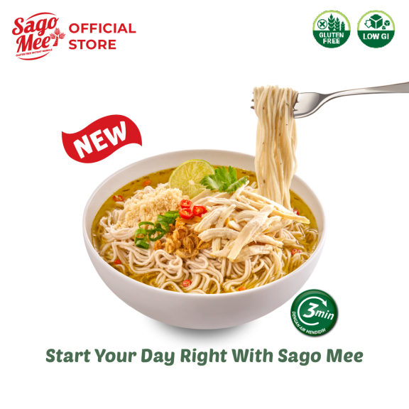 Sago Mee Gluten Free Rasa Soto Pedas 70g