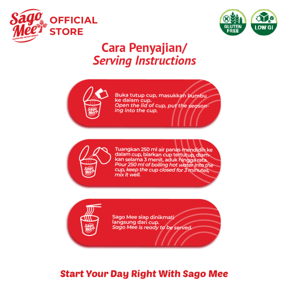 Sago Mee Gluten Free Rasa Mie Goreng 70g