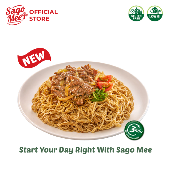 Sago Mee Gluten Free Rasa Beef Teriyaki 74g