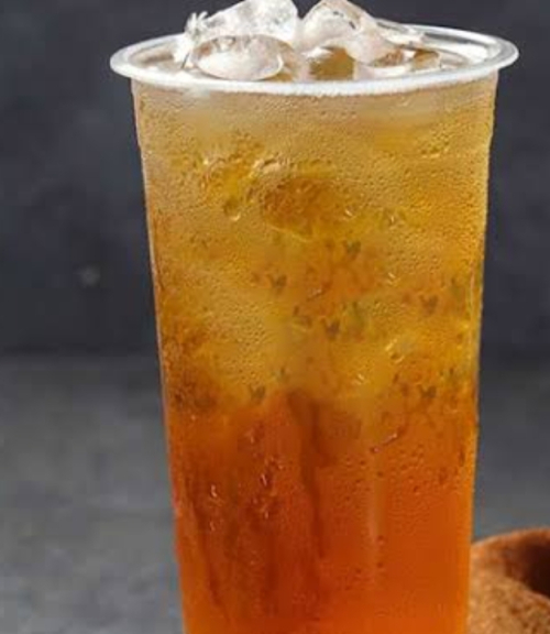 Bakso bakar dan minuman