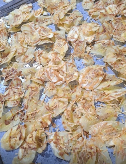 Keripik Pisang Susu Keju