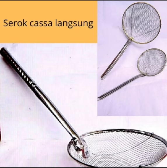 serok saringan penggorengan dan mie