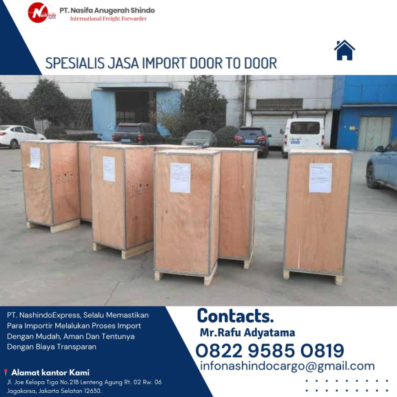 Jual Jasa Import Mesin Door To Door Dari Taiwan Ke Indonesia