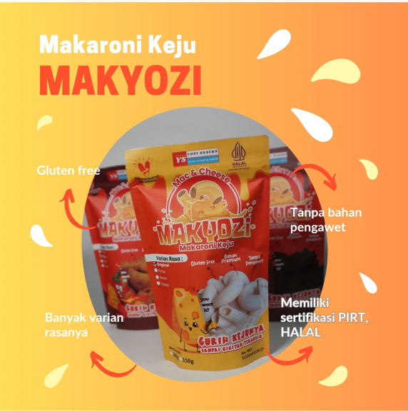 MAKYOZI Makaroni Keju