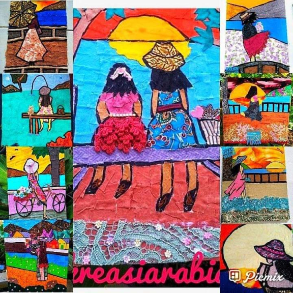 Tas Handmade dan sepatu  lukis 