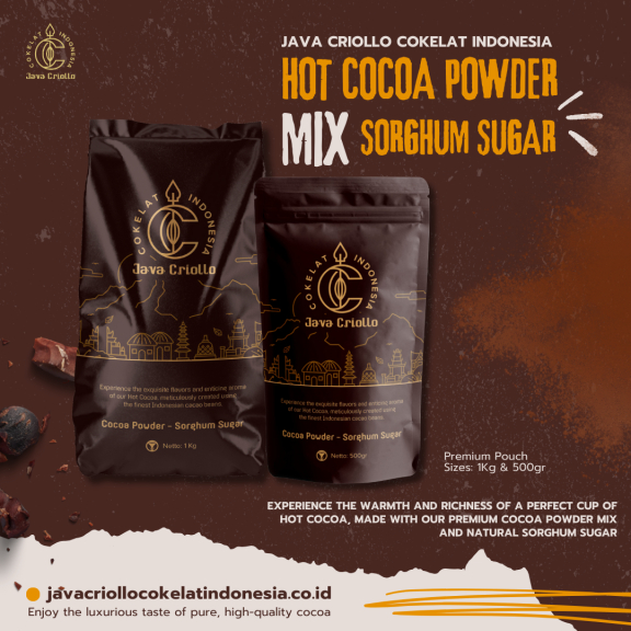 Hot Cocoa Powder Mix Sorghum Sugar