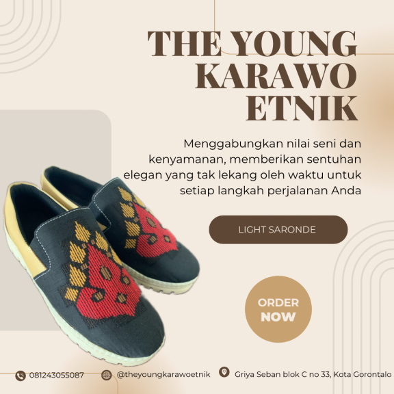 Sepatu dan sandal Karawo