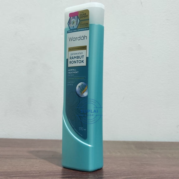 SHAMPOO RAMBUT RONTOK WARDAH HAIRFALL TREATMENT SHAMPOO HIJAB 170 ML