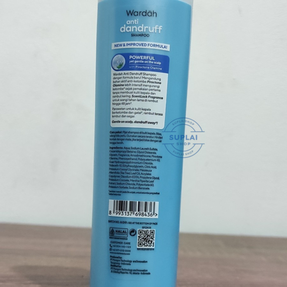 SHAMPOO ANTI KETOMBE WARDAH ANTI DANDRUFF SHAMPOO HIJAB 160 ML