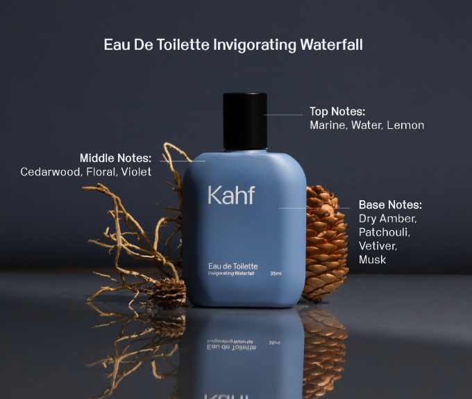Parfum EDT Pria Kahf Eau de Toilette Invigorating Waterfall 35 ml
