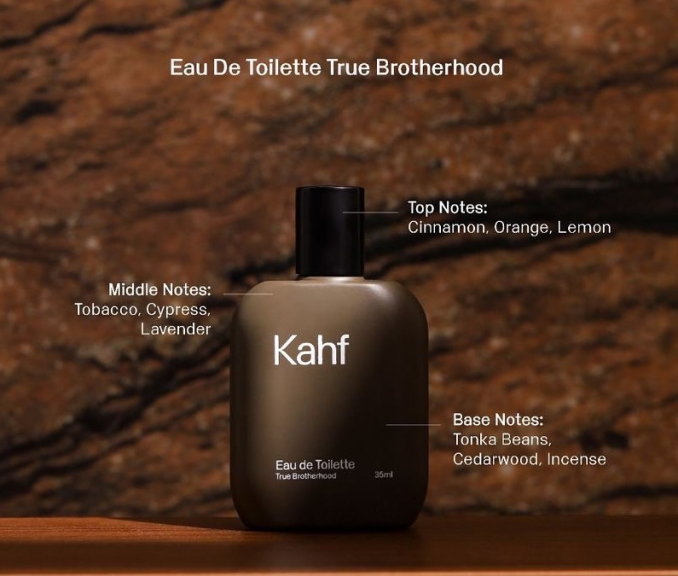 Parfum EDT Pria Kahf Eau de Toilette True Brotherhood 35 ml