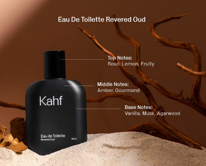 Parfum EDT Pria Kahf Eau de Toilette Revered Oud 35 ml