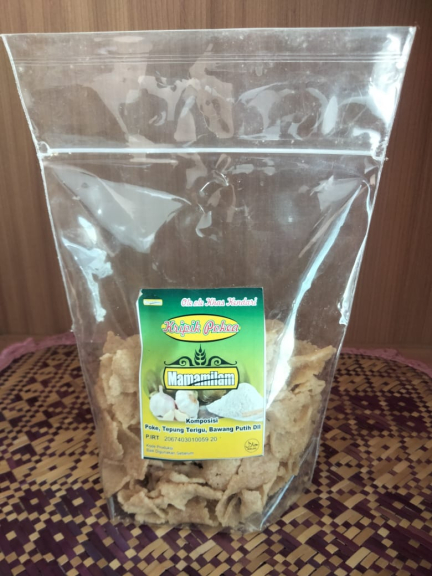 kripik pokea mama milan