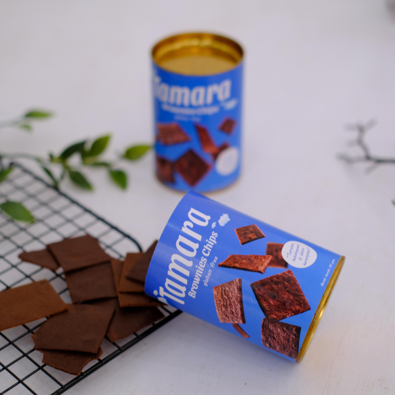 Topping Kurma dan Tamara Brownies Chips