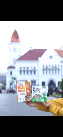 Selpii ikan seluang krispi dan Bilpii ikan Bilis krispi