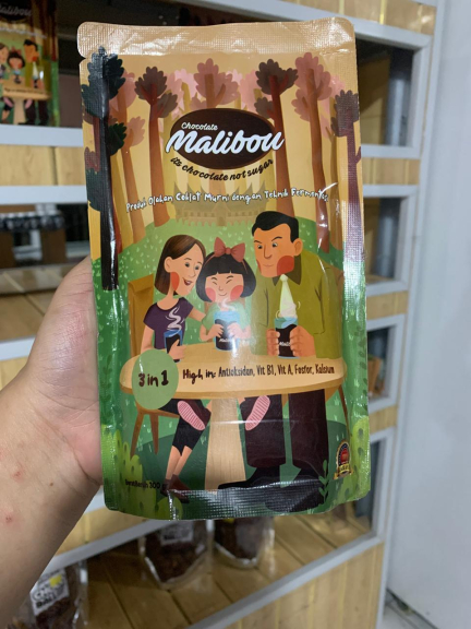 malibou coklat Rendang coklat 