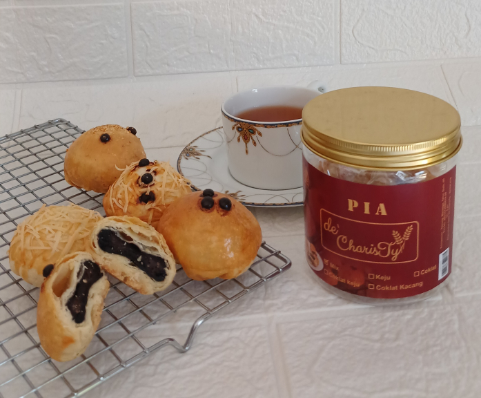 Chiffon Cake, Pia  Rengginang, Kacang