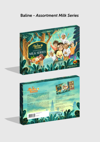 Assorment Milk dan Dark 150g