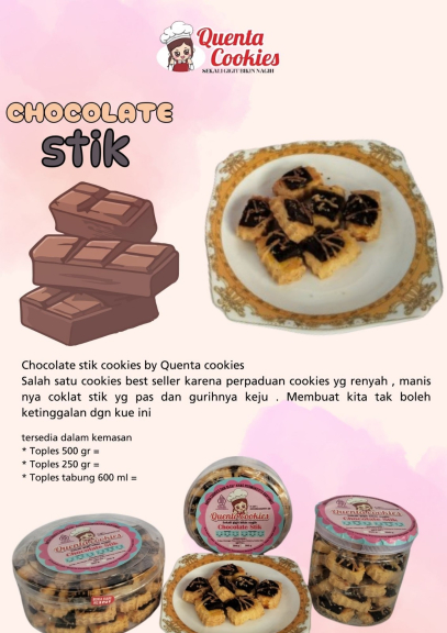 Casava Choco stik cheese cookies 