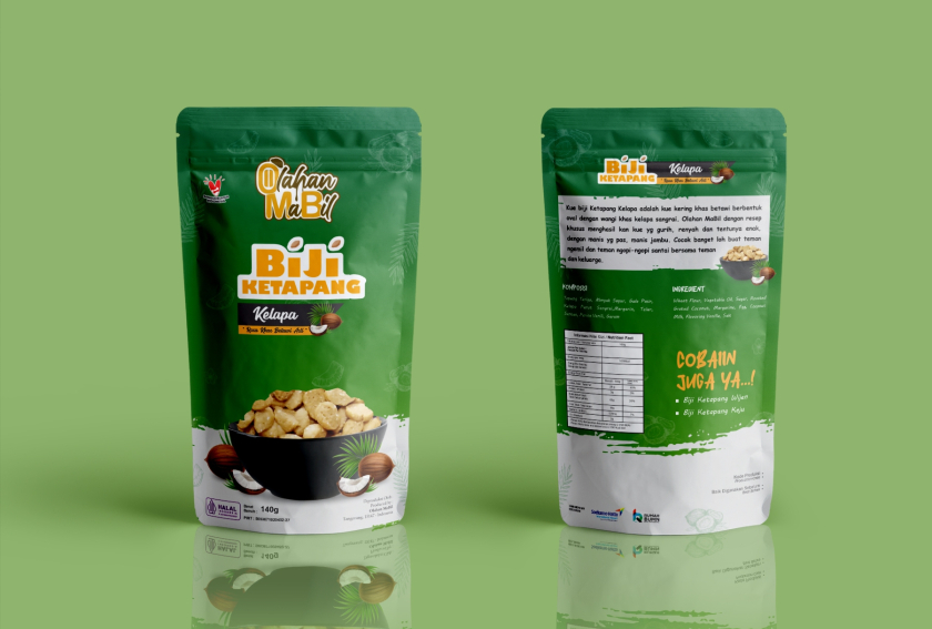 Biji ketapang kelapa