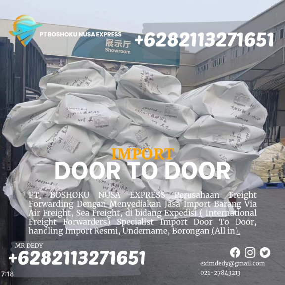 JASA IMPORT BORONGAN SINGAPORE TO BALI