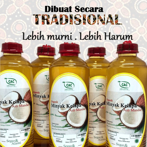 MINYAK KELAPA TRADISIONAL 500ml