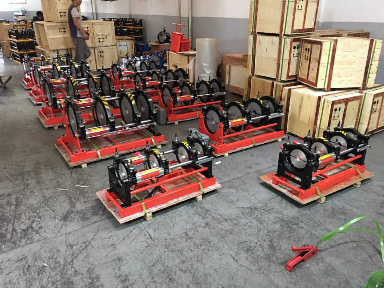 Mesin Las Pipa Hdpe Manual Type SHDS 160 T A2 ukuran pipa 40 mm sampai 160 mm