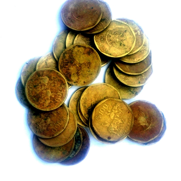 uang koin bahan mahar