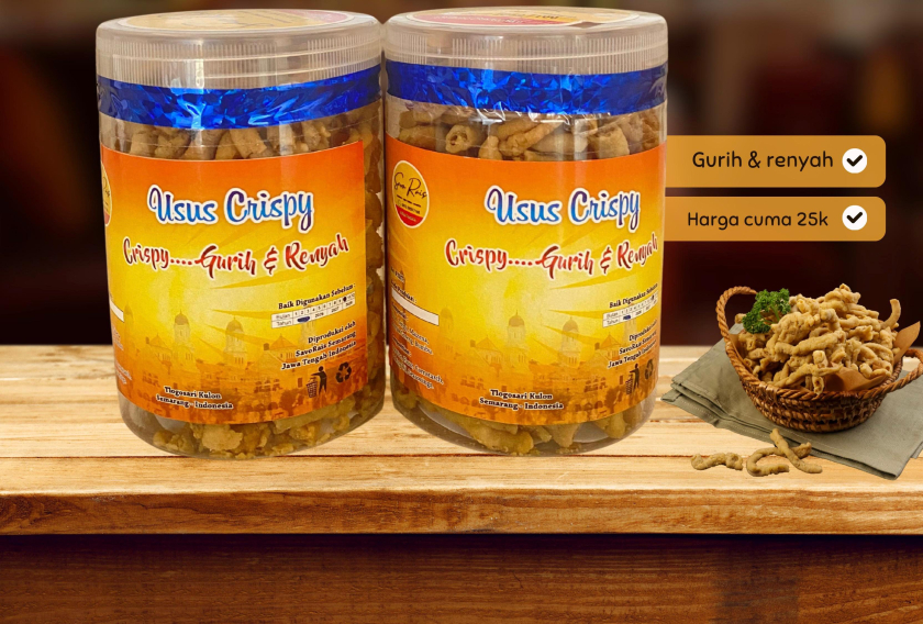 Rengginang Seafood, Usus Crispy, Aneka Sambal